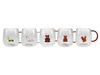 Glass Water Cup with Handle And Interior Decoration YD-CUP-159