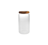 Round Wooden Cover for High Borosilicate Glass Storage Jar YD-STJ-207