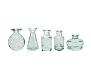 Colored Recycling Green Small Flower Vase YD-CGV-040