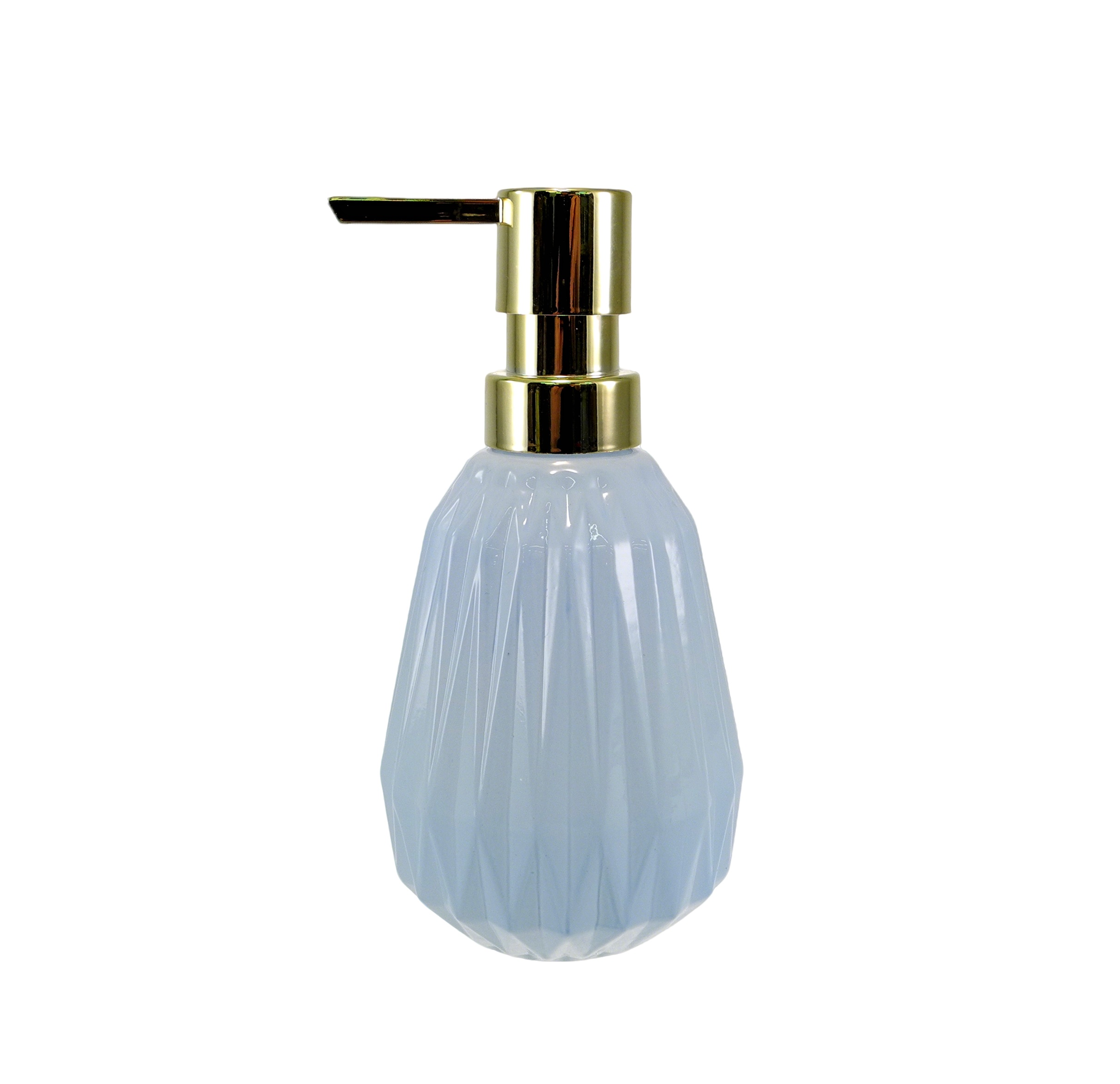 Colored Cylindrical Vertical Striped Hand Sanitizer Bottle YD-HSB-009