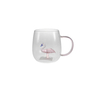 Glass Water Cup with Handle And Interior Decoration YD-CUP-159