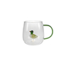 Colored Handle Glass Water Cup YD-CUP-189