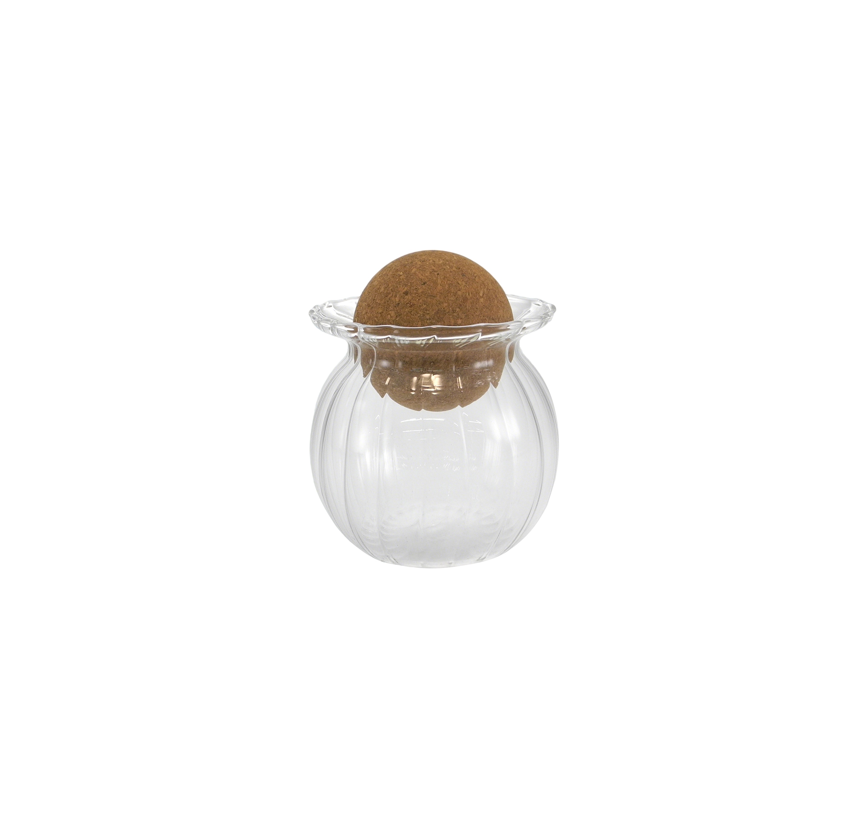 Cork Stoppered Borosilicate Glass Storage Tank YD-STJ-191