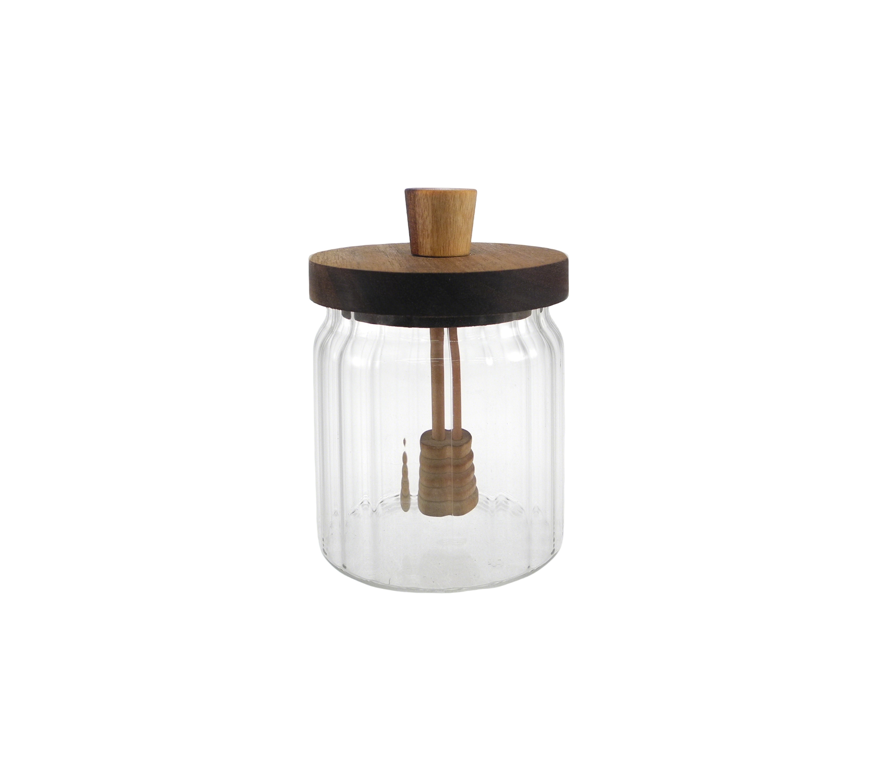 Vertical Striped Honey Storage Jar YD-STJ-193