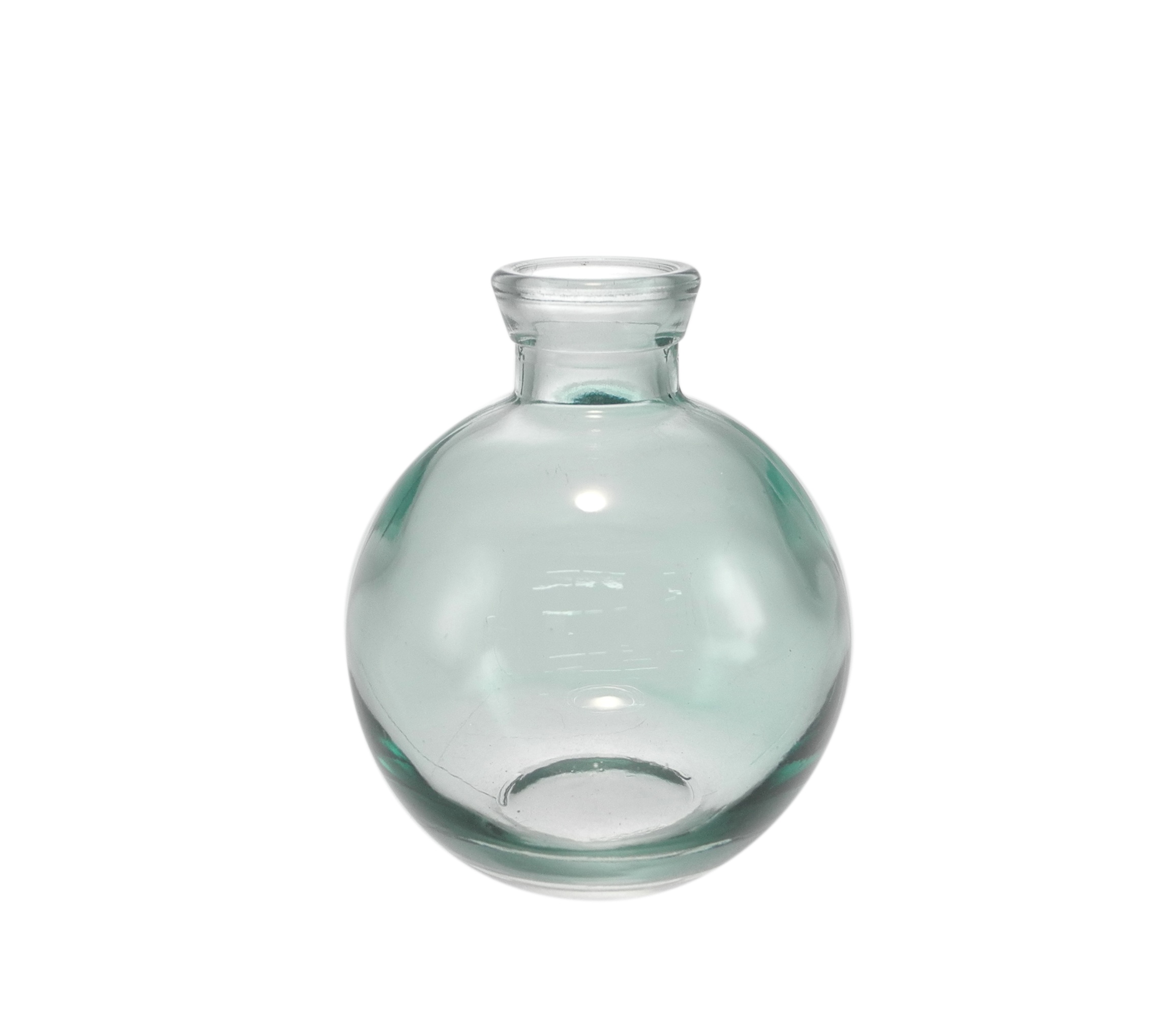 Colored Ink Recycling Green Round Ball-shaped Vases YD-CGV-041