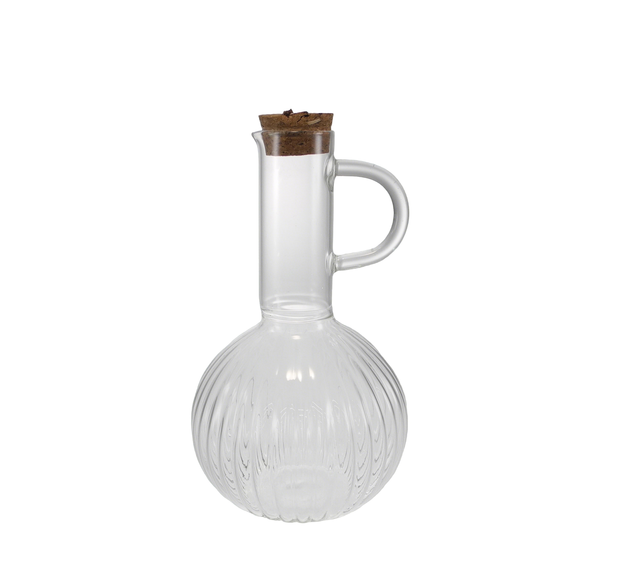 Round-bottomed Narrow-mouthed Glass Oil Pot YD-OBT-005