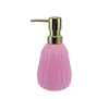 Colored Cylindrical Vertical Striped Hand Sanitizer Bottle YD-HSB-009