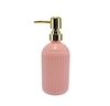 Colored Cylindrical Vertical Striped Hand Sanitizer Bottle YD-HSB-010