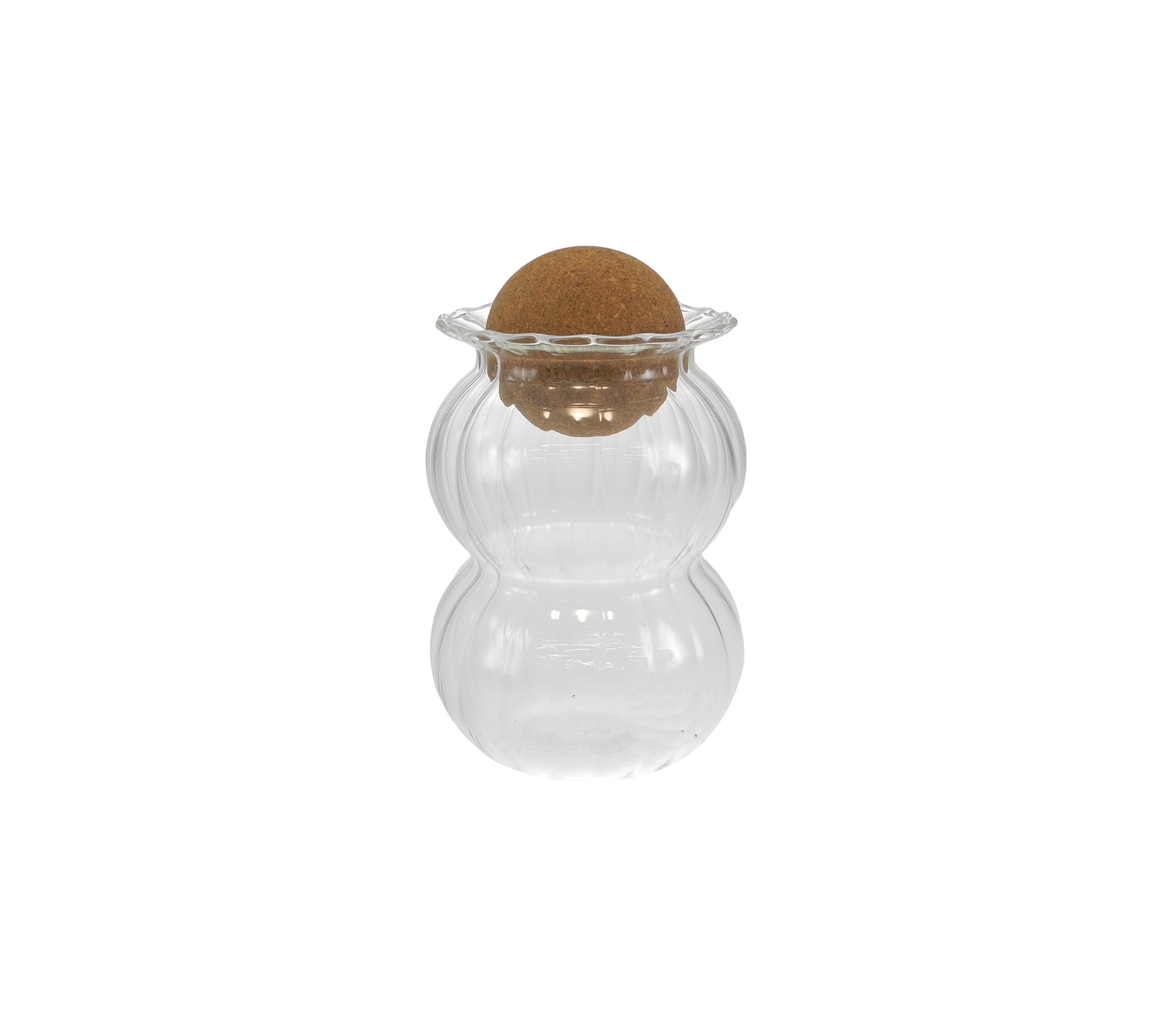 Cork Stoppered Borosilicate Glass Storage Tank YD-STJ-191