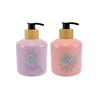 Rose Flower Sticker Pressed Onto The Hand Sanitizer Bottle YD-HSB-018