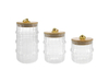 Cauliflower-shaped Borosilicate Glass Storage Jar YD-STJ-203