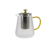 Transparent Dot-shaped Glass Kettle YD-KEL-014