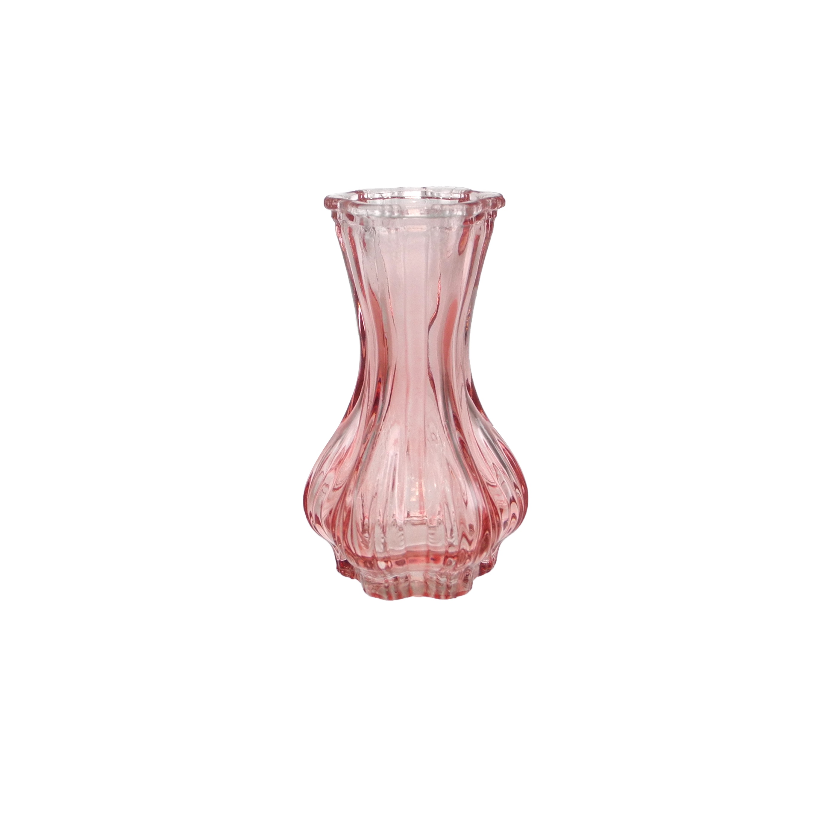 Colored Garlic Head Relief Glass Vase YD-CGV-049