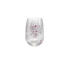 Cherry Blossom Pattern Glass Water Cup YD-CUP-177
