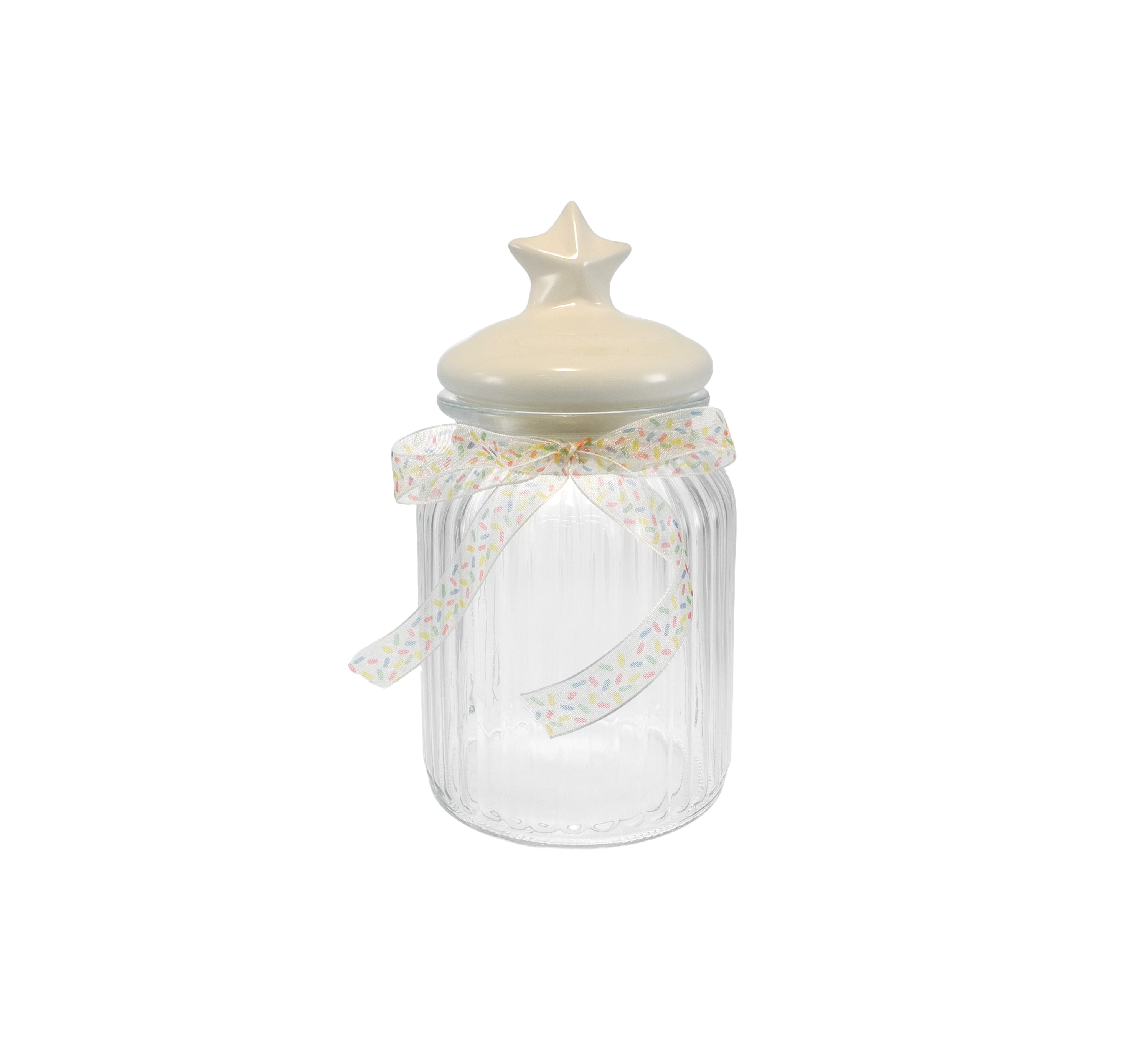 Ceramic Lid Glass Storage Container YD-STJ-066