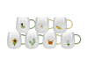 Colored Handle Glass Water Cup YD-CUP-189