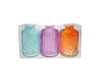 Cylindrical Striped Colored Glass Vase YD-CGV-036