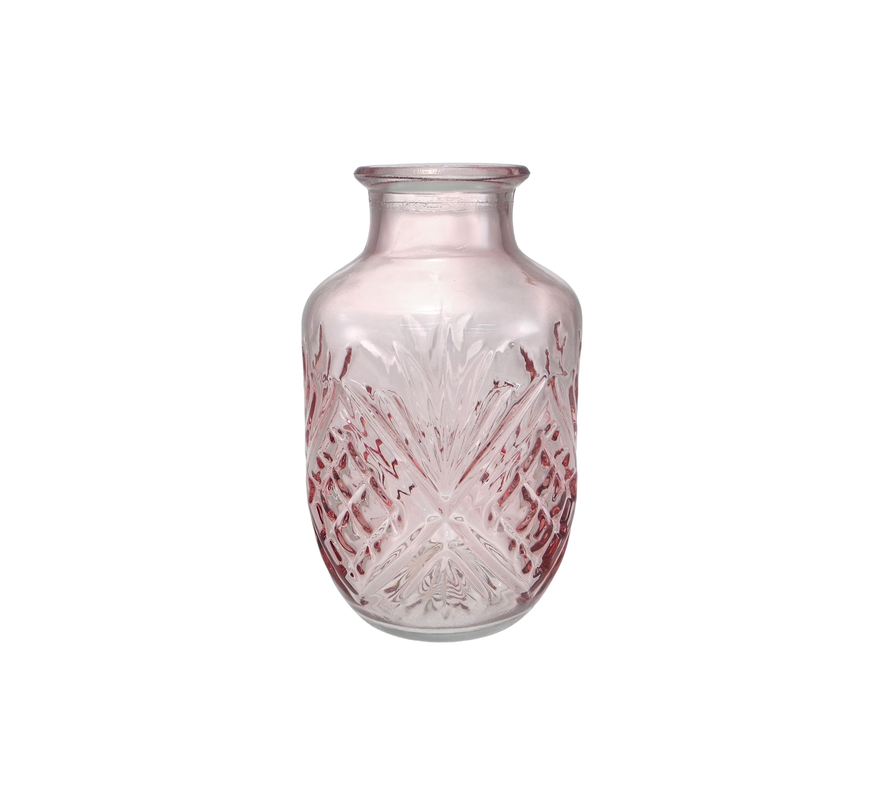 Colored Relief Incised Vase YD-CGV-045