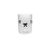 Brogan Bow Sticker Glass Water Cup YD-CUP-168