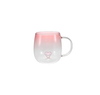 Love-themed Interior Tinted Glass Water Cup YD-CUP-164