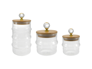 Clear High-boron Silicate Glass Storage Tank YD-STJ-204