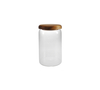 Round Wooden Cover for High Borosilicate Glass Storage Jar YD-STJ-207