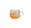 Vertical Striped Colored Glass Water Cup YD-CUP-188