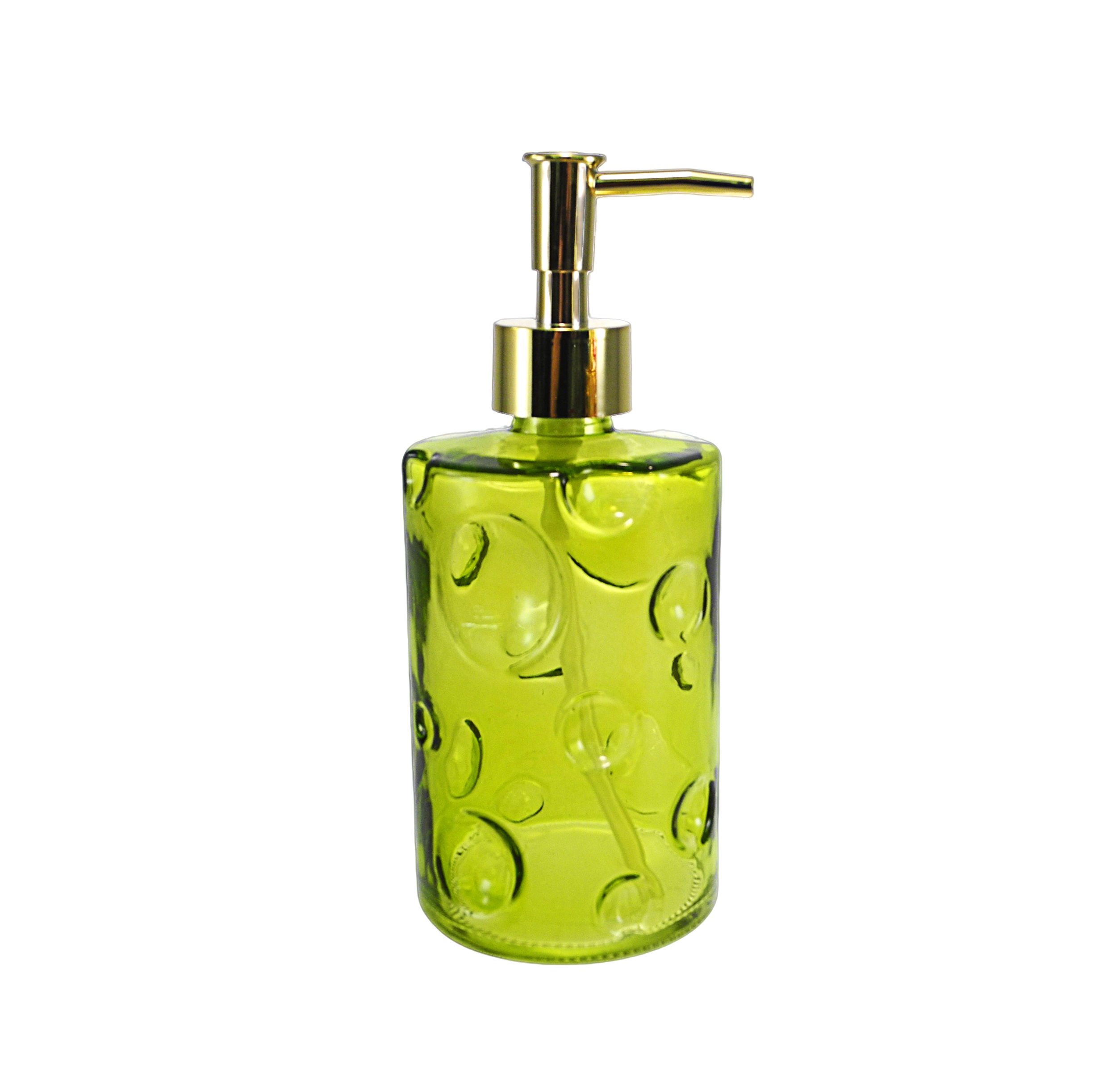 Cylindrical Honeycomb Pattern Pressing Head Hand Sanitizer Bottle YD-HSB-026