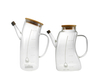 Wooden Cover Glass Oil Bottle YD-OBT-001