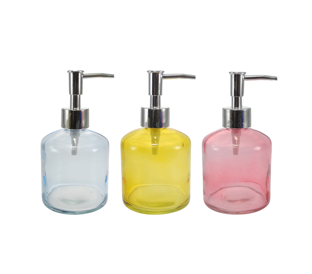 Flat-decorated Colored Pressing-head Hand Sanitizer Bottle YD-HSB-027