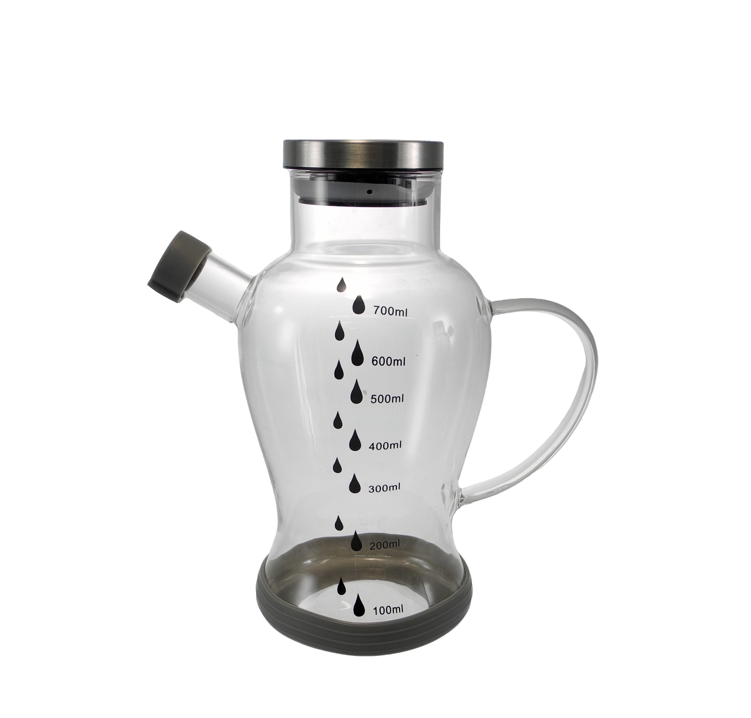 Wristband Handle Glass Oil Pot YD-OBT-006