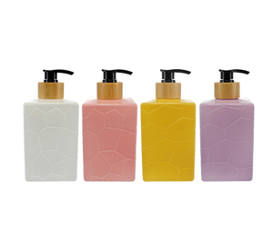 Square-shaped Colored Hand Sanitizer Bottle YD-HSB-012