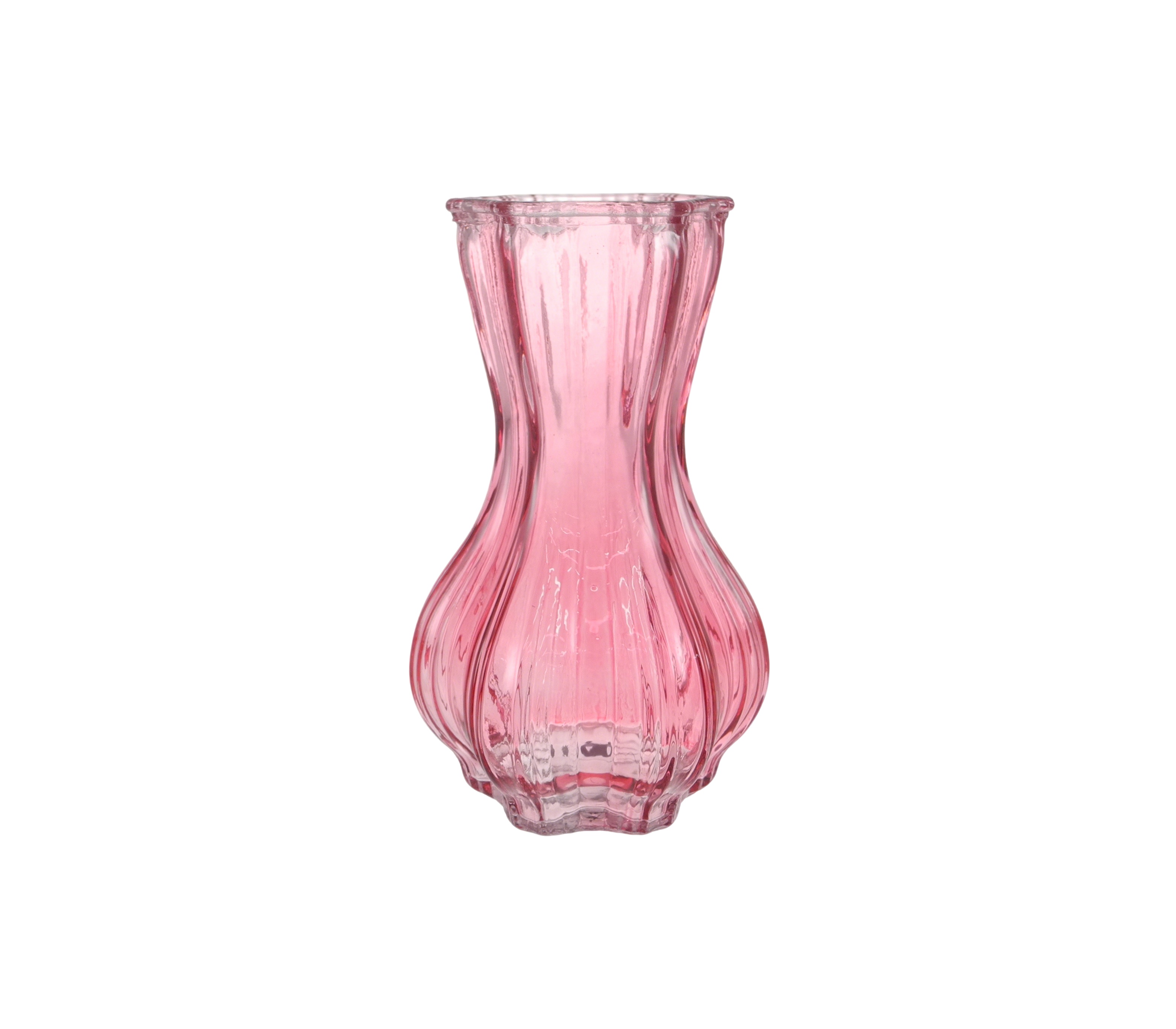 Colored Garlic Head Relief Glass Vase YD-CGV-049