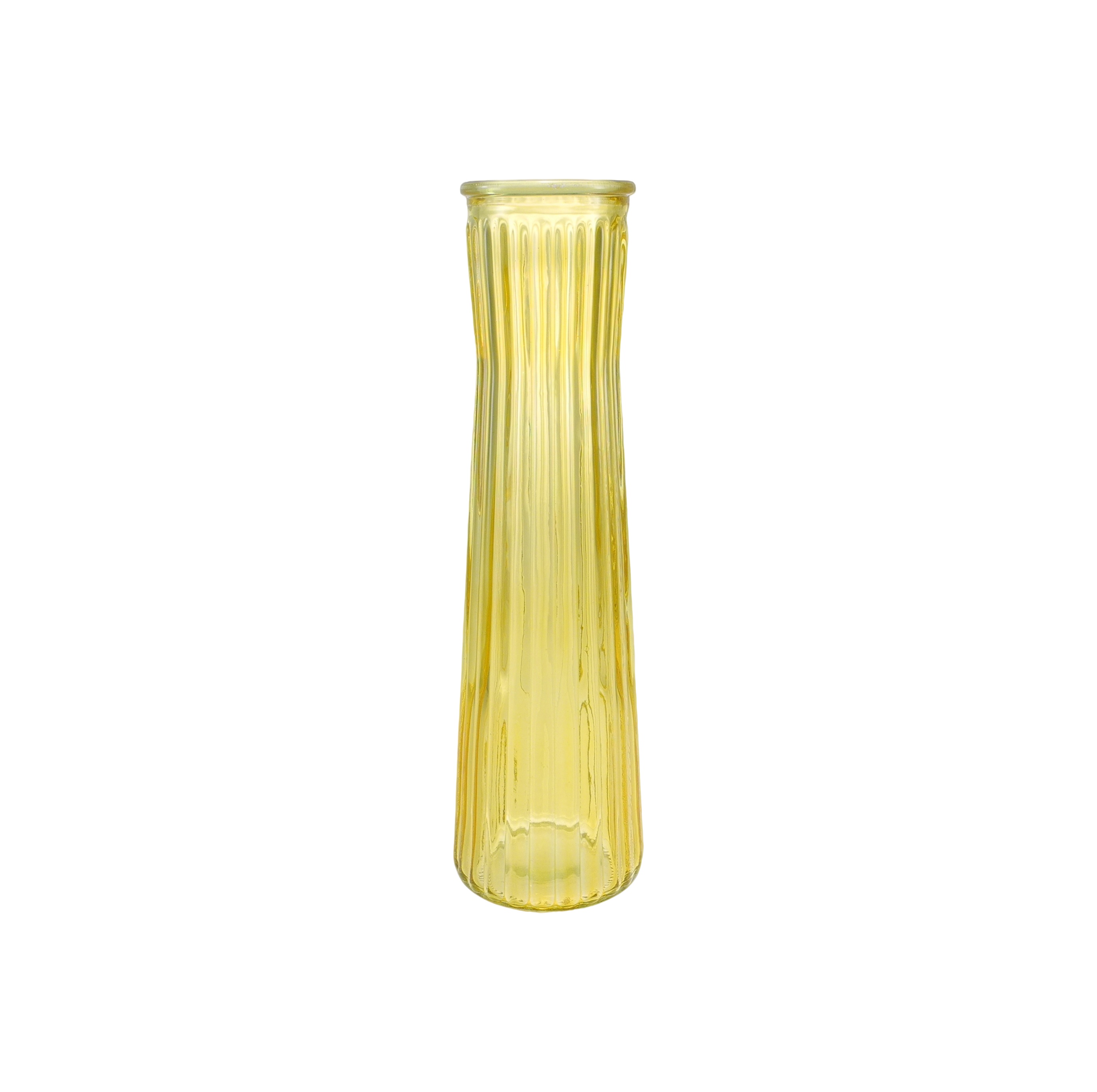 Colored Vertical Striped Vase YD-CGV-042