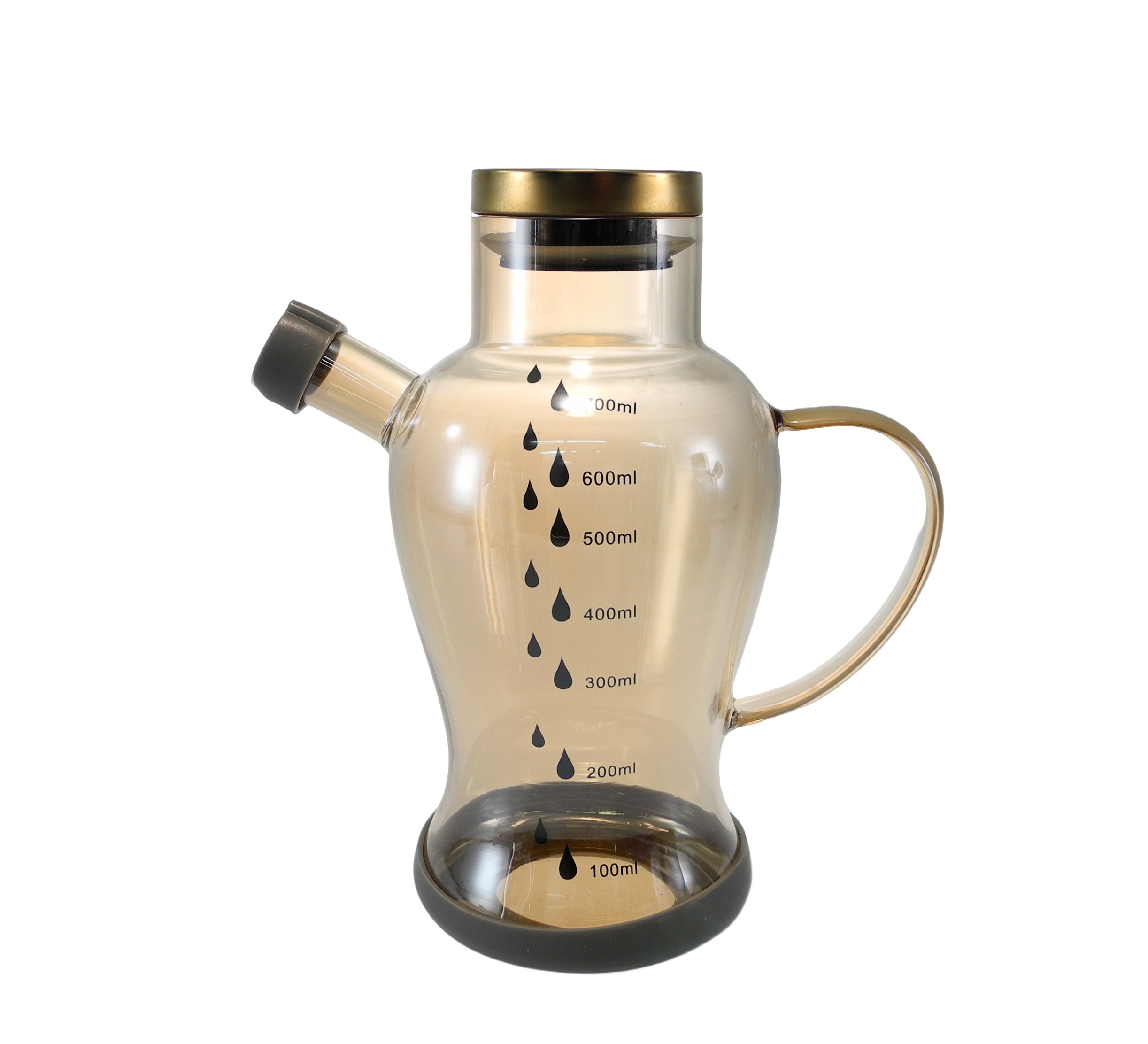 Wristband Handle Glass Oil Pot YD-OBT-006