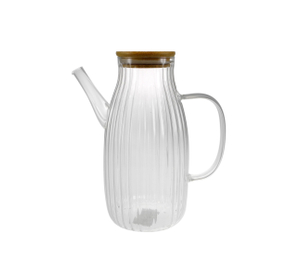 Vertical-striped Glass Oil Pot YD-OBT-008