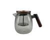 Round-bottomed Wooden Lid Glass Water Bottle YD-KEL-011
