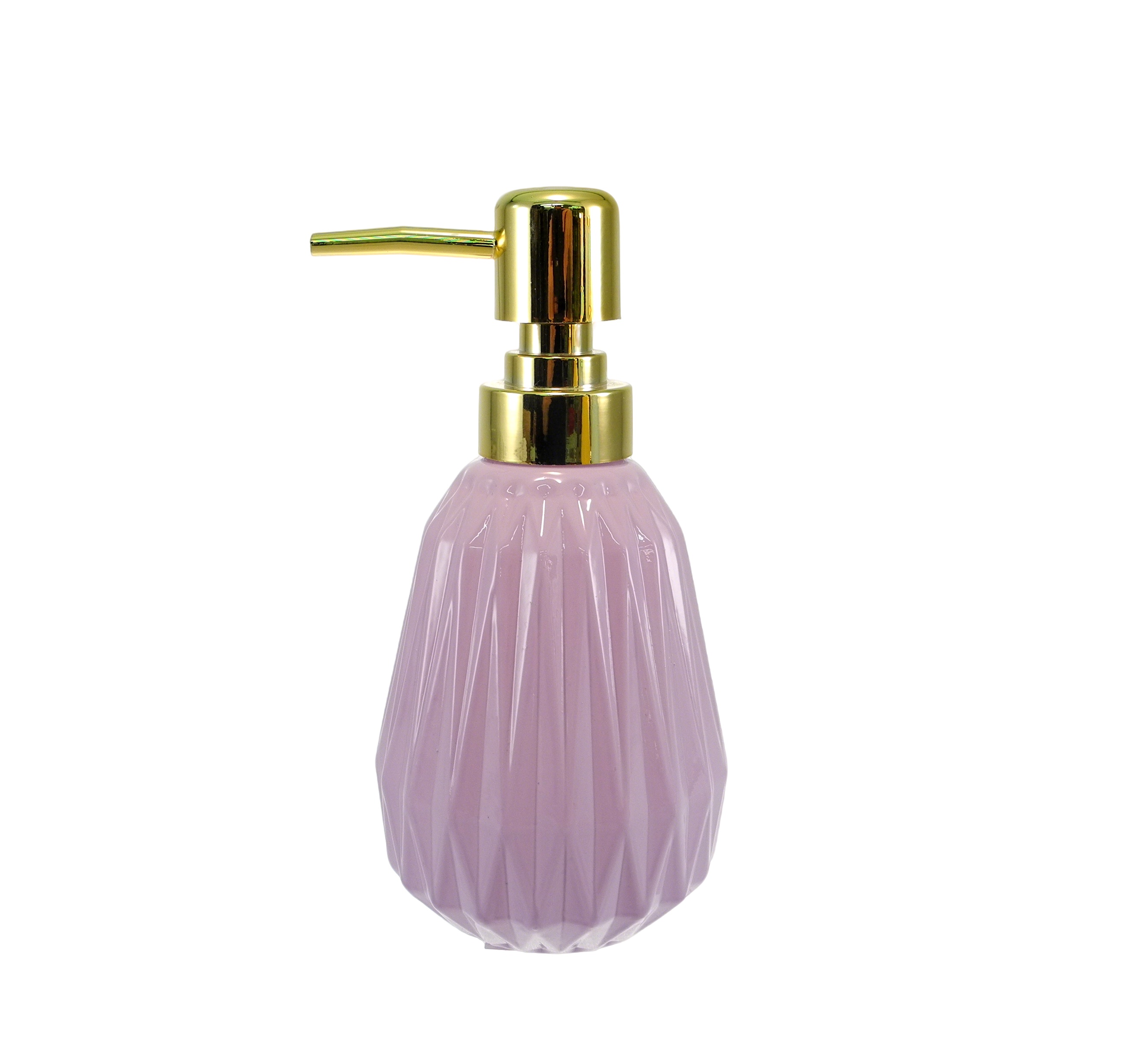 Colored Cylindrical Vertical Striped Hand Sanitizer Bottle YD-HSB-009