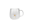 Flower-shaped Glass Water Cup YD-CUP-191
