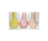Striped Colored Glass Vase YD-CGV-035