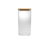 Square Clear Glass Storage Jar Made of High Borosilicate Glass YD-STJ-208