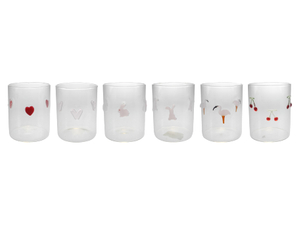 Glazed Glass Water Cup YD-CUP-169