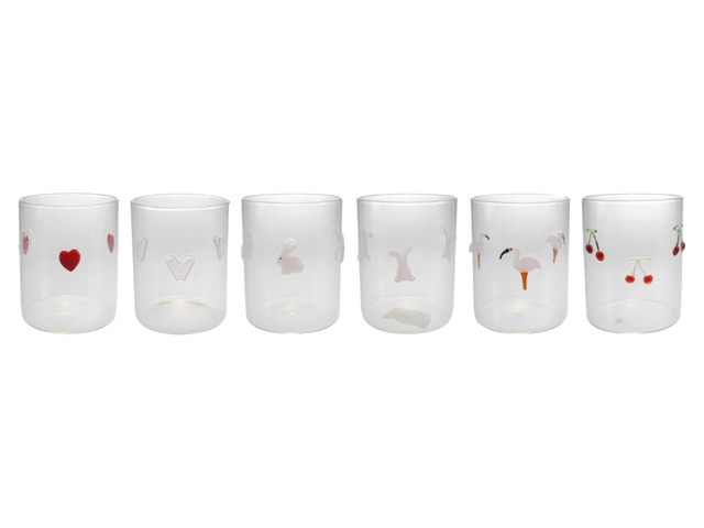 Glazed Glass Water Cup YD-CUP-169