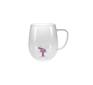 Glass Water Cup with Handle YD-CUP-173