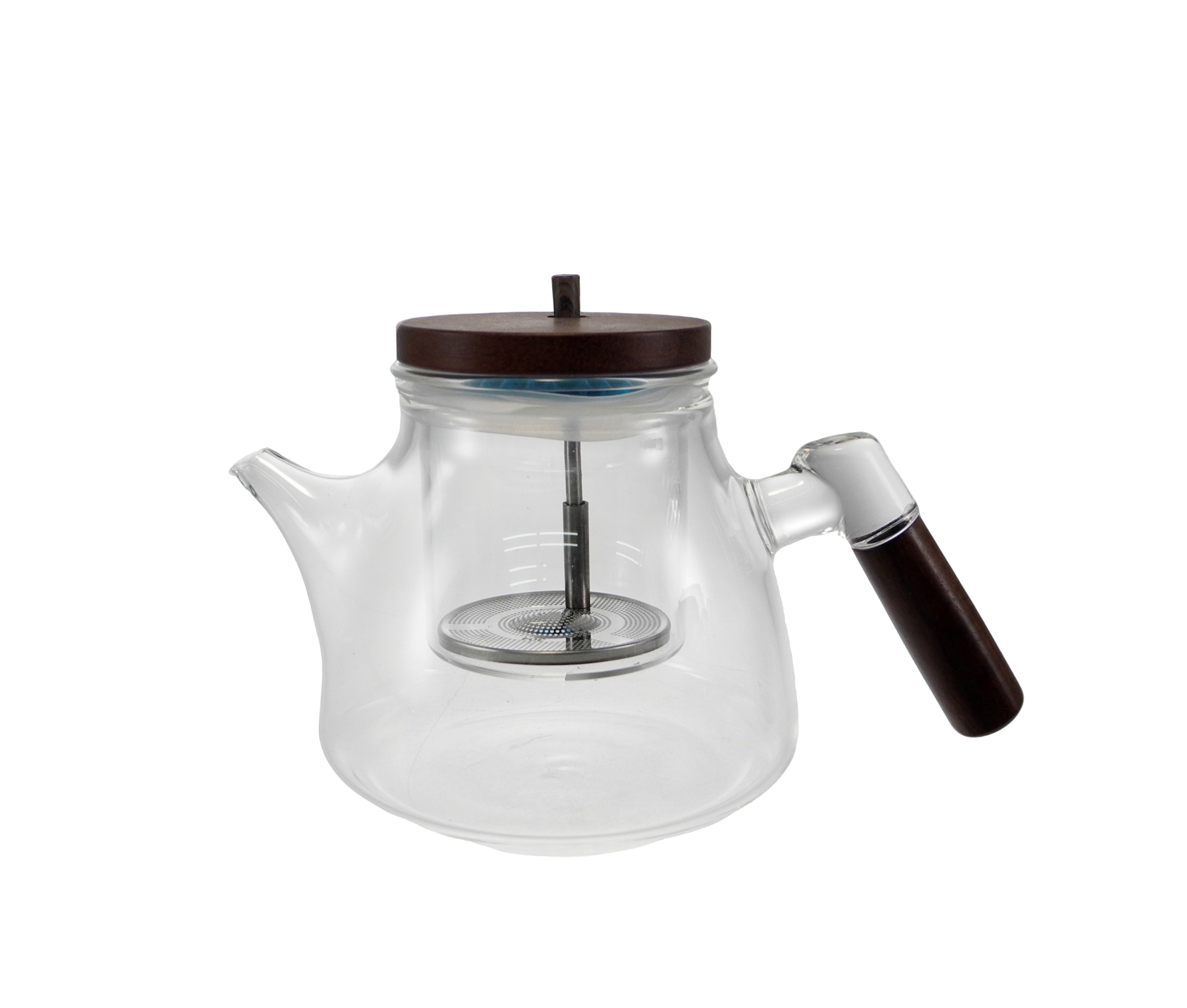 Wooden Handle Glass Water Bottle YD-KEL-010