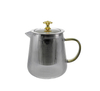 Vertical Striped Grey Glass Kettle YD-KEL-019