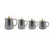 Dot-relief Grey Glass Kettle YD-KEL-016