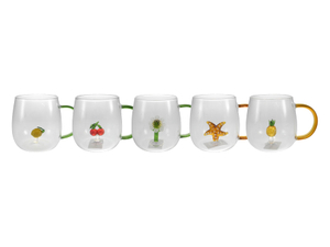 Glass Water Cup with Handle YD-CUP-158