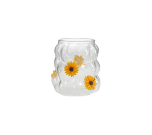 Sunflower Glass Water Bottle YD-CUP-182