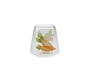 Carrot Flower Pattern Glass Water Cup YD-CUP-176